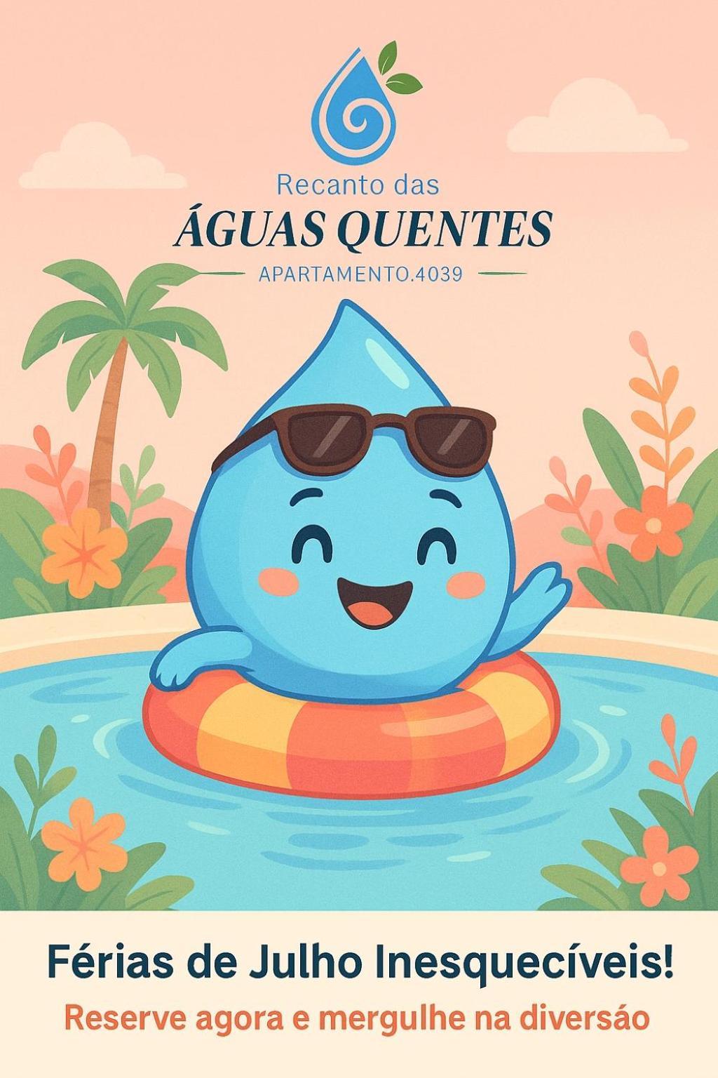 Recanto Aguas Quentes - Bloco Canario Apartment *